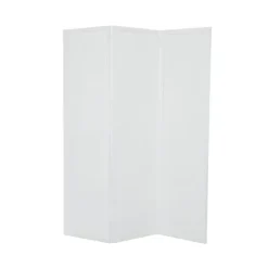 Kirkland's Home Decorative Accents-Carved Wood 3-Panel Room Divider