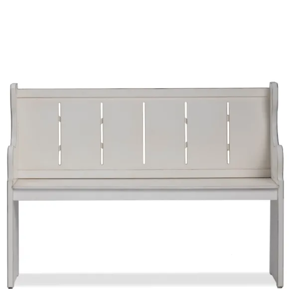 Kirkland's Home Entryway Furniture-Carved Wood Pew Bench