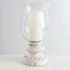 Kirkland's Home Candle Holders-Cement Pedestal Base Hurricane