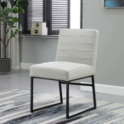 Kirkland's Home Dining Chairs-Channeled Woven Dining Chair