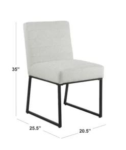 Kirkland's Home Dining Chairs-Channeled Woven Dining Chair