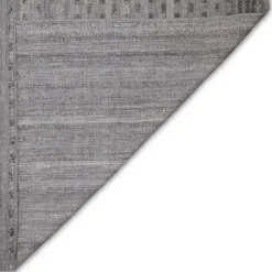 Kirkland's Home Outdoor Rugs-Charcoal Embellished Outdoor Area Rug, 5X8