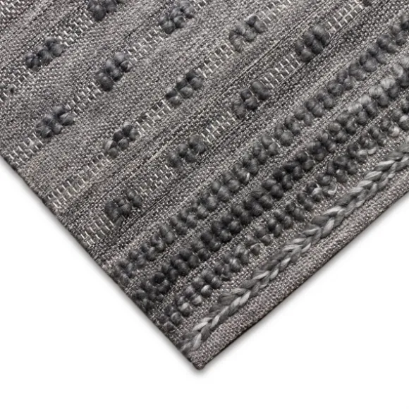 Kirkland's Home Outdoor Rugs-Charcoal Embellished Outdoor Area Rug, 8X10