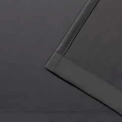 Kirkland's Home Curtains & Drapes-Charcoal Sateen Curtain Panel Set, 96 In.