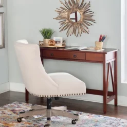 Kirkland's Home Office Furniture-Charleston Antique Tobacco Desk