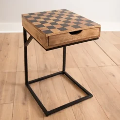 Kirkland's Home Accent & End Tables-Checkerboard C-Table