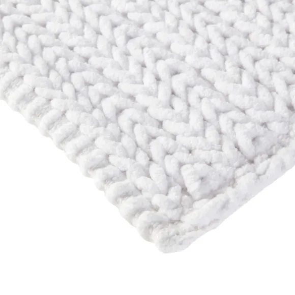 Kirkland's Home Bathroom Rugs-Chenille Chain Stitched Bath Mat, 40 In.