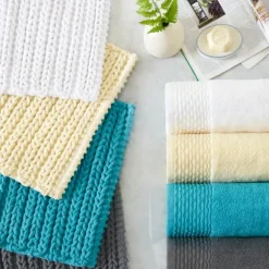 Kirkland's Home Bathroom Rugs-Chenille Chain Stitched Bath Mat, 40 In.