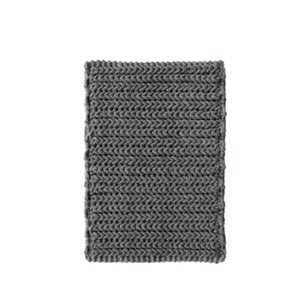 Kirkland's Home Bathroom Rugs-Chenille Chain Stitched Bath Mat, 30 In.