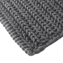Kirkland's Home Bathroom Rugs-Chenille Chain Stitched Bath Mat, 30 In.