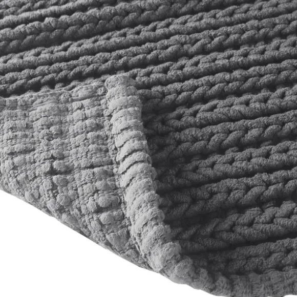 Kirkland's Home Bathroom Rugs-Chenille Chain Stitched Bath Mat, 30 In.