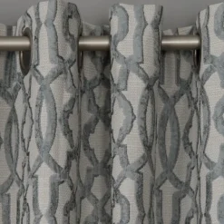 Kirkland's Home Curtains & Drapes-Chenille Single Curtain Panel, 84 In.