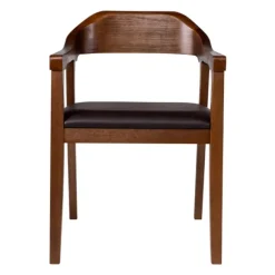 Kirkland's Home Dining Chairs-Chestnut Acacia Wood Dining Chair