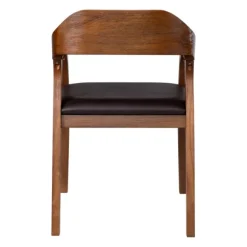 Kirkland's Home Dining Chairs-Chestnut Acacia Wood Dining Chair