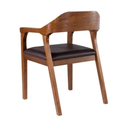 Kirkland's Home Dining Chairs-Chestnut Acacia Wood Dining Chair