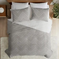 Kirkland's Home Bedspreads & Coverlets-Chevron Full/Queen 3-Pc. Coverlet Set