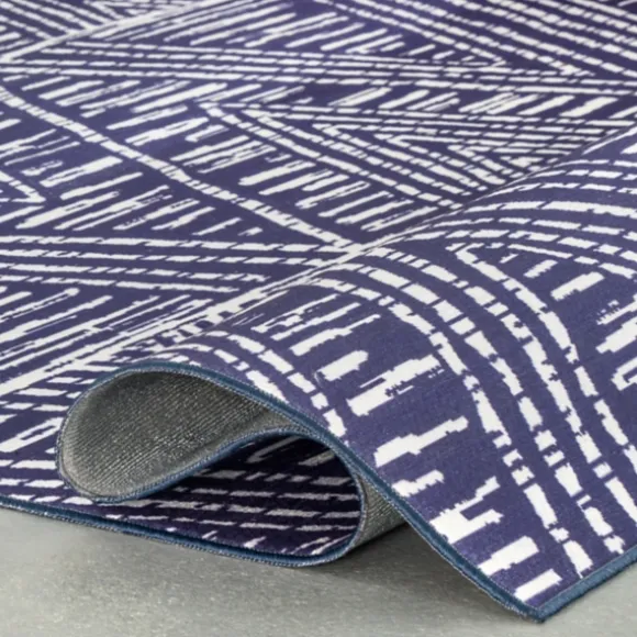 Kirkland's Home Outdoor Rugs-Chevron Indoor/Outdoor Area Rug, 5X8