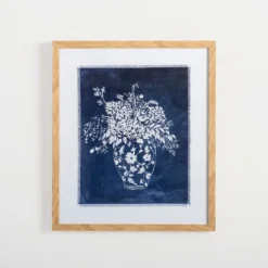 Kirkland's Home Framed Art-China Floral Framed Art Print