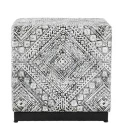 Kirkland's Home Benches & Ottomans-Chinle Velvet Cube Ottoman