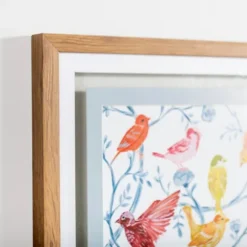 Kirkland's Home Framed Art-Chinoiserie Birds Framed Art Print