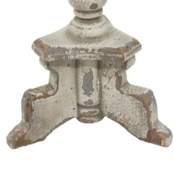 Kirkland's Home Candle Holders-Chipped Wood Pillar Candle Holders, Set Of 2