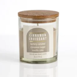 Kirkland's Home Candles-Cinnamon Sugar Croissant Jar Candle