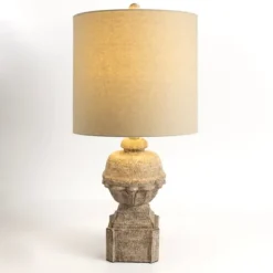 Kirkland's Home Table Lamps-Claire Natural Table Lamp