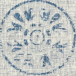 Kirkland's Home Outdoor Rugs-Classicism Sun Shower Outdoor Area Rug, 5X8