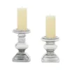 Kirkland's Home Candle Holders-Clear Glass Column Candle Holders, Set Of 2