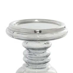 Kirkland's Home Candle Holders-Clear Glass Column Candle Holders, Set Of 2