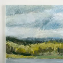 Kirkland's Home Canvas Art-Cloudy Landscape Canvas Art Print