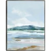 Kirkland's Home Canvas Art-Coastal Mountains I Framed Canvas Art Print