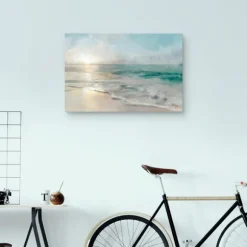 Kirkland's Home Canvas Art-Coastal Retreat Canvas Art Print, 36X24 In.