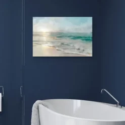 Kirkland's Home Canvas Art-Coastal Retreat Canvas Art Print, 36X24 In.