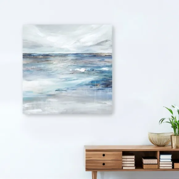 Kirkland's Home Canvas Art-Coastal Sense Canvas Art Print, 30X30 In.