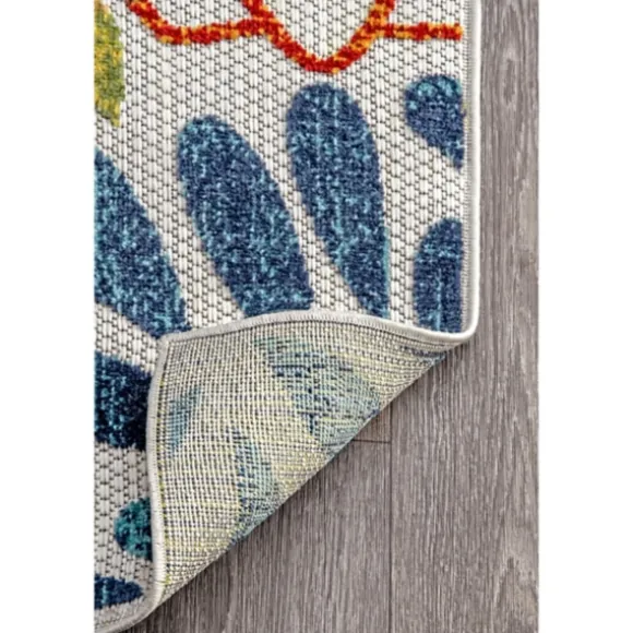 Kirkland's Home Outdoor Rugs-Color Burst Indoor/Outdoor Area Rug, 8X10