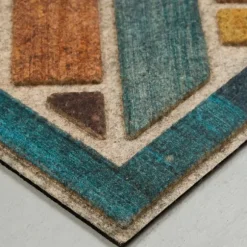 Kirkland's Home Doormats-Color Woodblock Garden Doormat