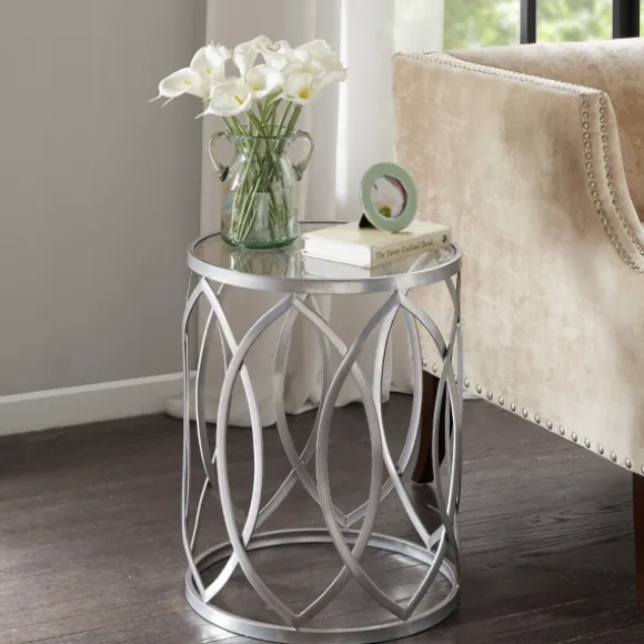 Kirkland's Home Accent & End Tables-Corey Geometric Accent Table