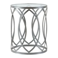 Kirkland's Home Accent & End Tables-Corey Geometric Accent Table