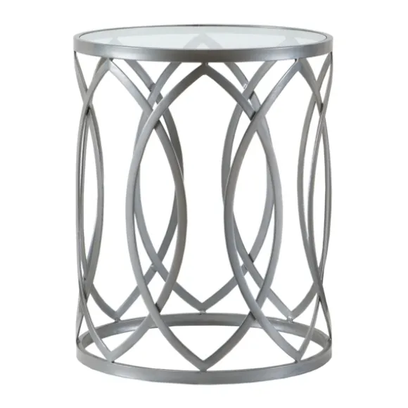 Kirkland's Home Accent & End Tables-Corey Geometric Accent Table