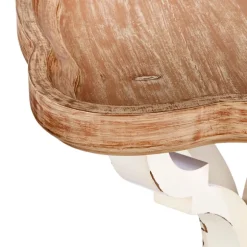 Kirkland's Home Accent & End Tables-Corina Scalloped Accent Table