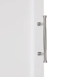 Kirkland's Home Bathroom Furniture-Corner Shelf With Cabinet Doors