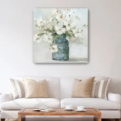 Kirkland's Home Canvas Art-Cottage Charmer Giclee Canvas Art Print, 40X40 In.