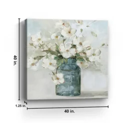 Kirkland's Home Canvas Art-Cottage Charmer Giclee Canvas Art Print, 40X40 In.