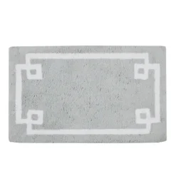 Kirkland's Home Bathroom Rugs-Cotton Tufted Bath Mat With Border, 30 In.