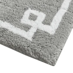Kirkland's Home Bathroom Rugs-Cotton Tufted Bath Runner With Border