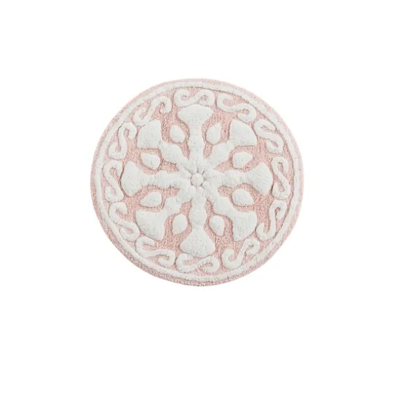 Kirkland's Home Bathroom Rugs-Cotton Tufted Medallion Bath Mat, 25 In.