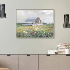 Kirkland's Home Canvas Art-Country Fields Framed Canvas Art Print