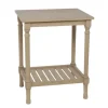 Kirkland's Home Accent & End Tables-Crate Shelf Side Table
