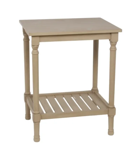 Kirkland's Home Accent & End Tables-Crate Shelf Side Table